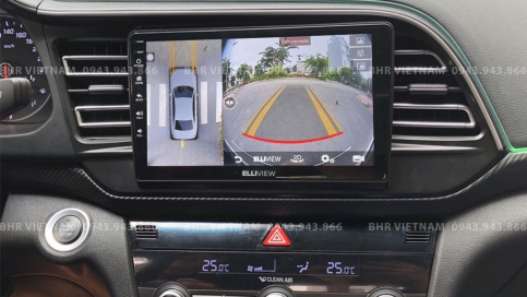 Màn hình DVD Android liền camera 360 xe Hyundai Elantra 2016 - nay | Elliview S4 Basic
